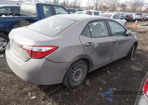 2016 Toyota Corolla Le from USA, damaged, VIN 2T1BURHE4GC560332